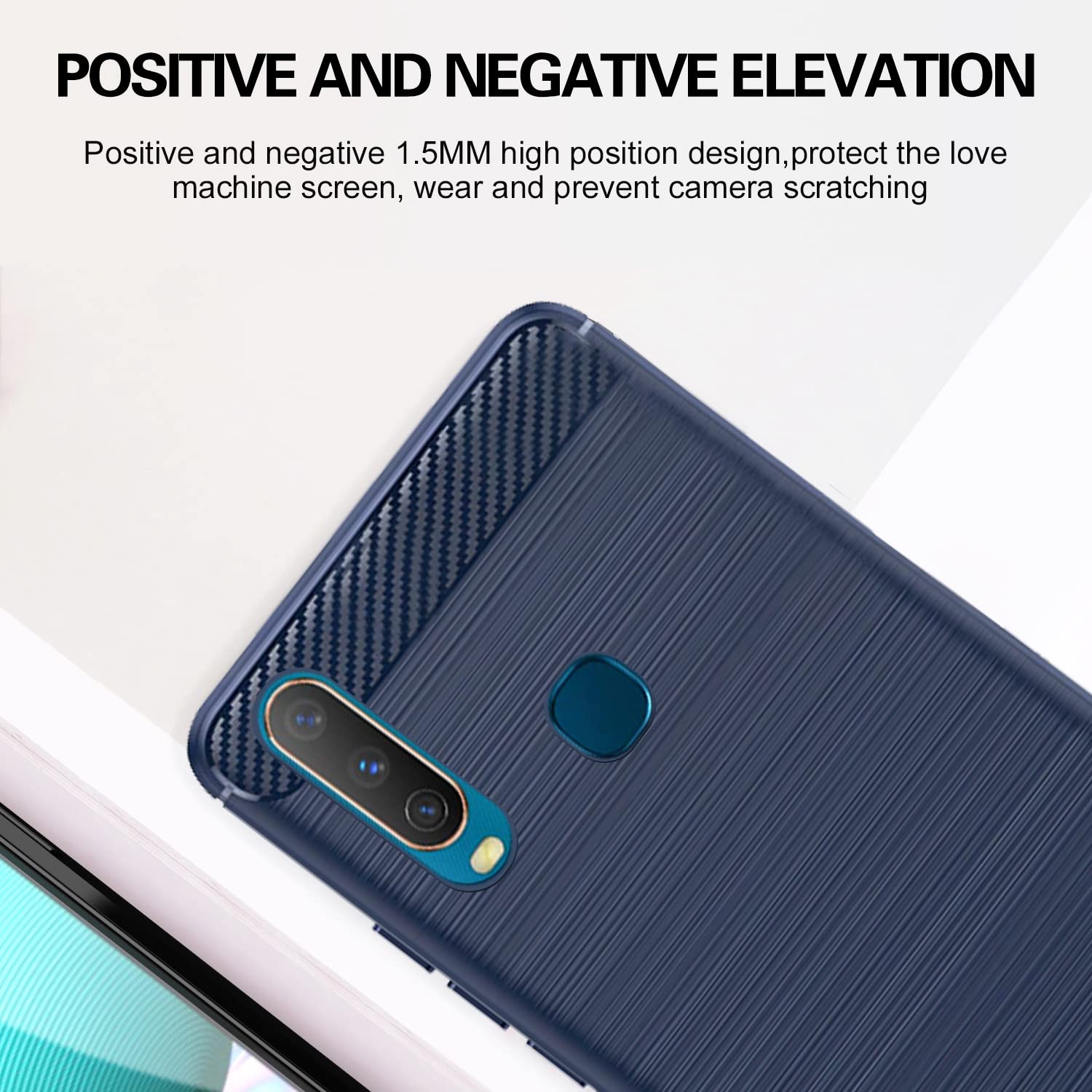 Pikkme Vivo Y12/Y15/Y17/U10 blue mobile cover – photo 5