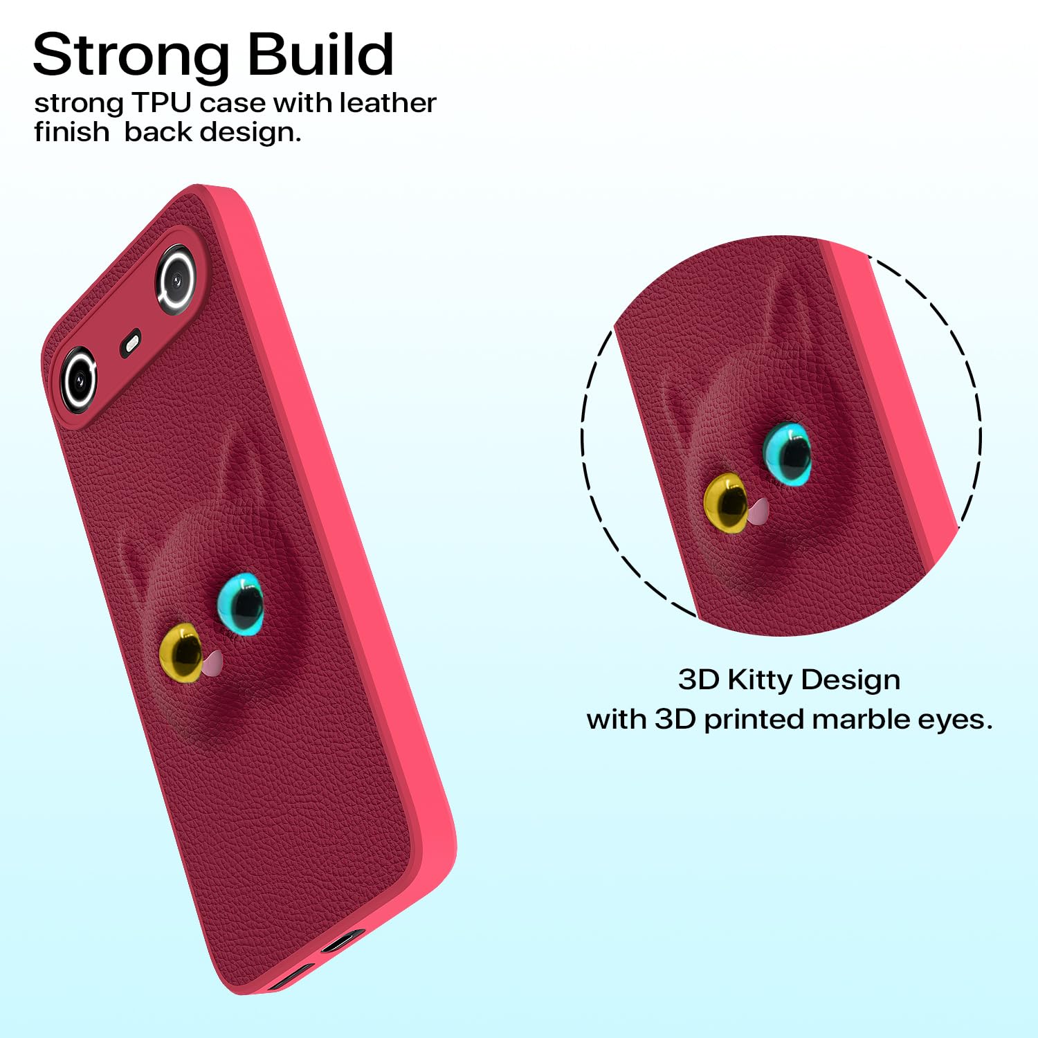Pikkme pink mobile back cover for Tecno Pova – photo 2
