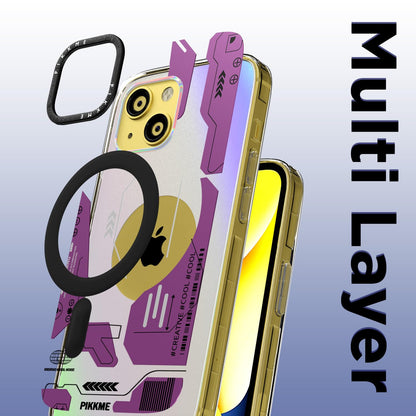Pikkme iPhone 14 Printmagsafe Back Cover (Pink)