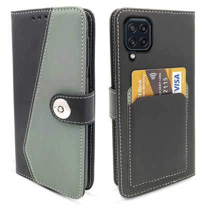 Samsung Galaxy M32 4G / F22 4G Contrast Flip Cover  -Grey