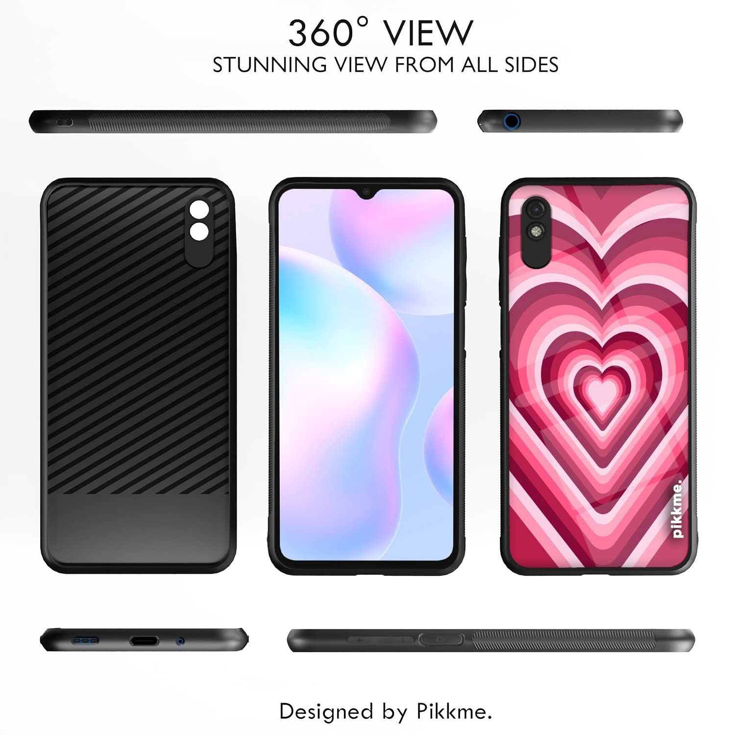 Redmi 9A/9i/9A Sport Hybrid phone cover by Pikkme – photo 2