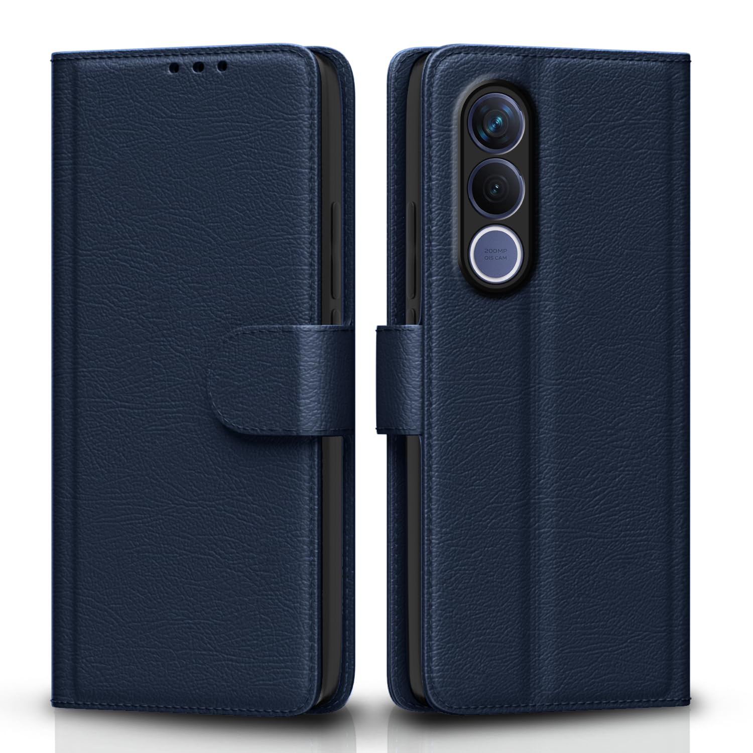 Pikkme Vivo V70 FE 5G Wallet blue mobile flip cover