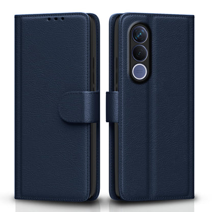 Pikkme Vivo V70 FE 5G Wallet blue mobile flip cover
