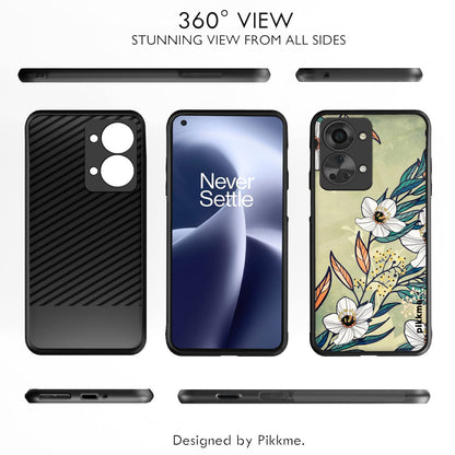 Pikkme OnePlus Nord 2T 5G Flower back cover – photo 7