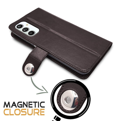 Pikkme Samsung M34 5G Button coffee flip cover – photo 4