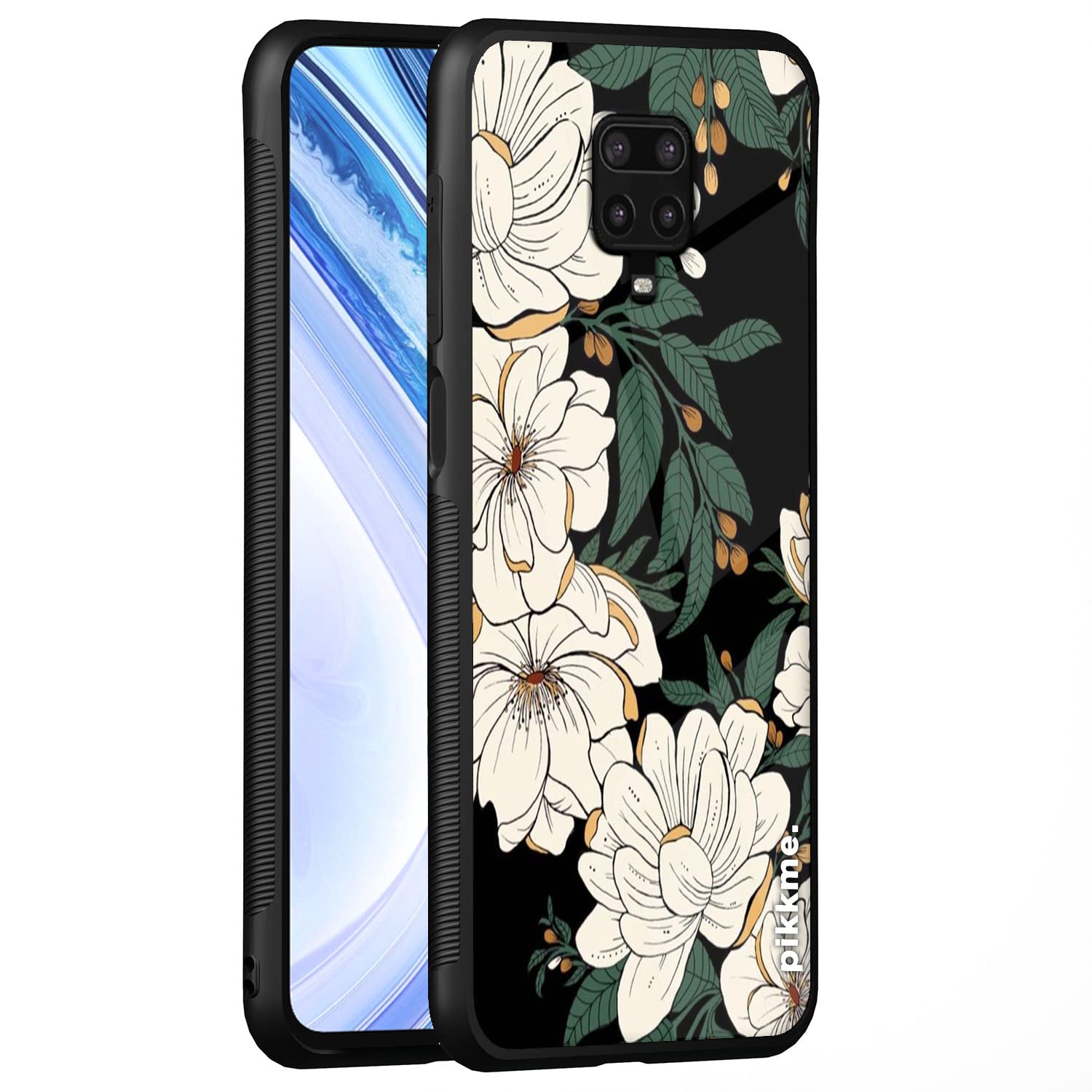 Pikkme Redmi Note 9 Pro/Note 9 Pro Max/Note 10 Lite Flower mobile back cover