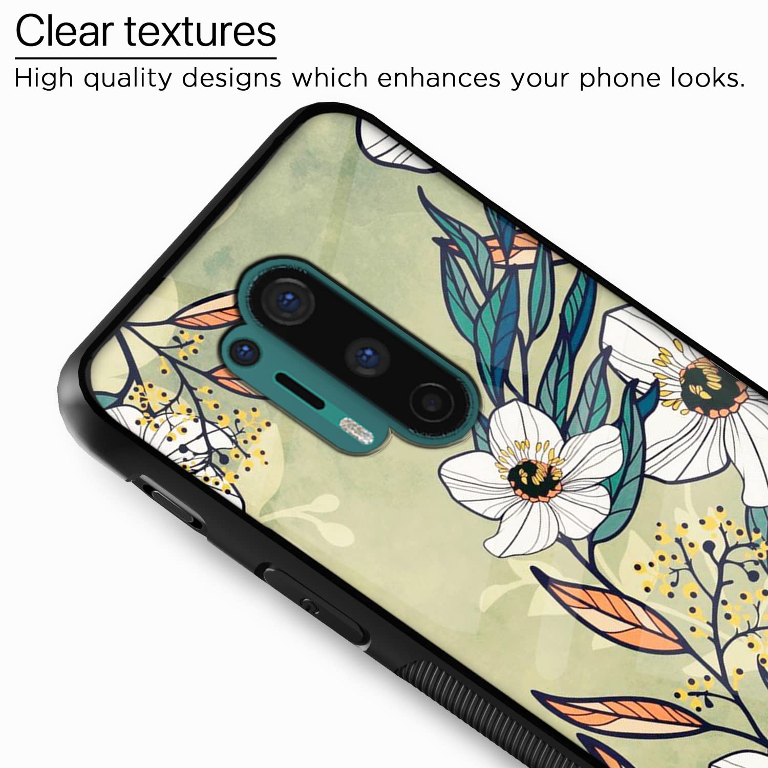 Pikkme OnePlus 8 Pro Flower back cover – photo 4