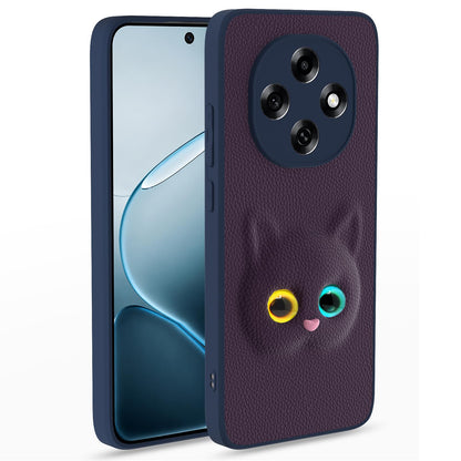 Pikkme Oppo F31 Pro 5G Kitty purple mobile back cover