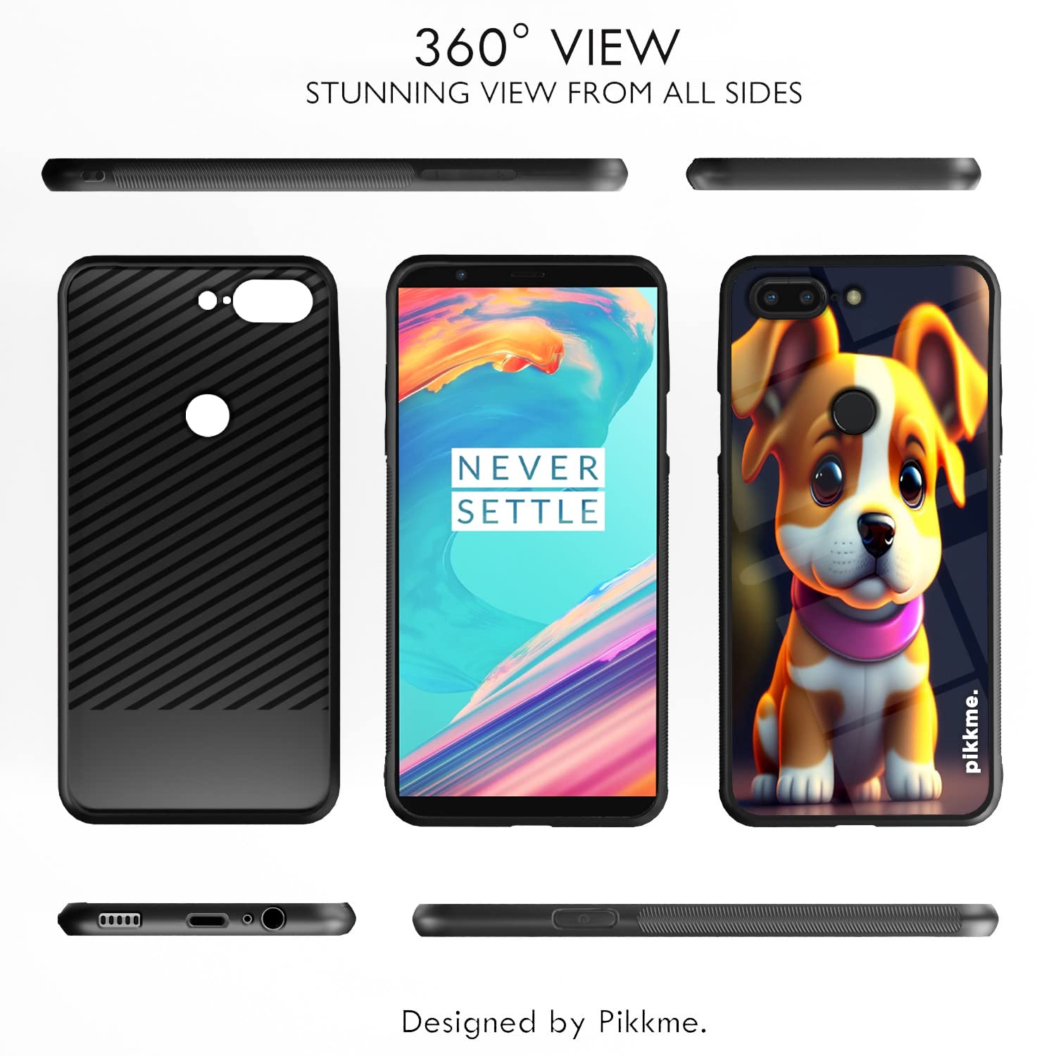 OnePlus 5T Hybrid back cover by Pikkme – photo 2