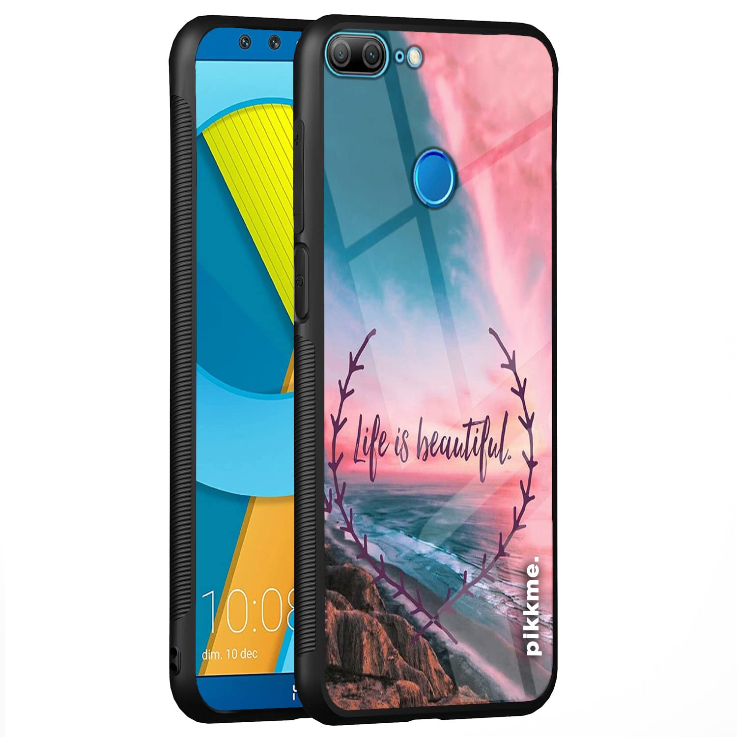 Pikkme Hybrid mobile back cover for Honor 9 Lite