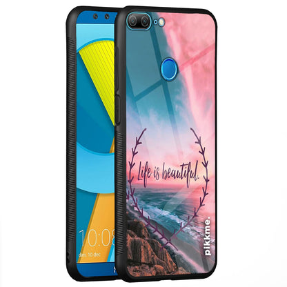 Pikkme Hybrid mobile back cover for Honor 9 Lite