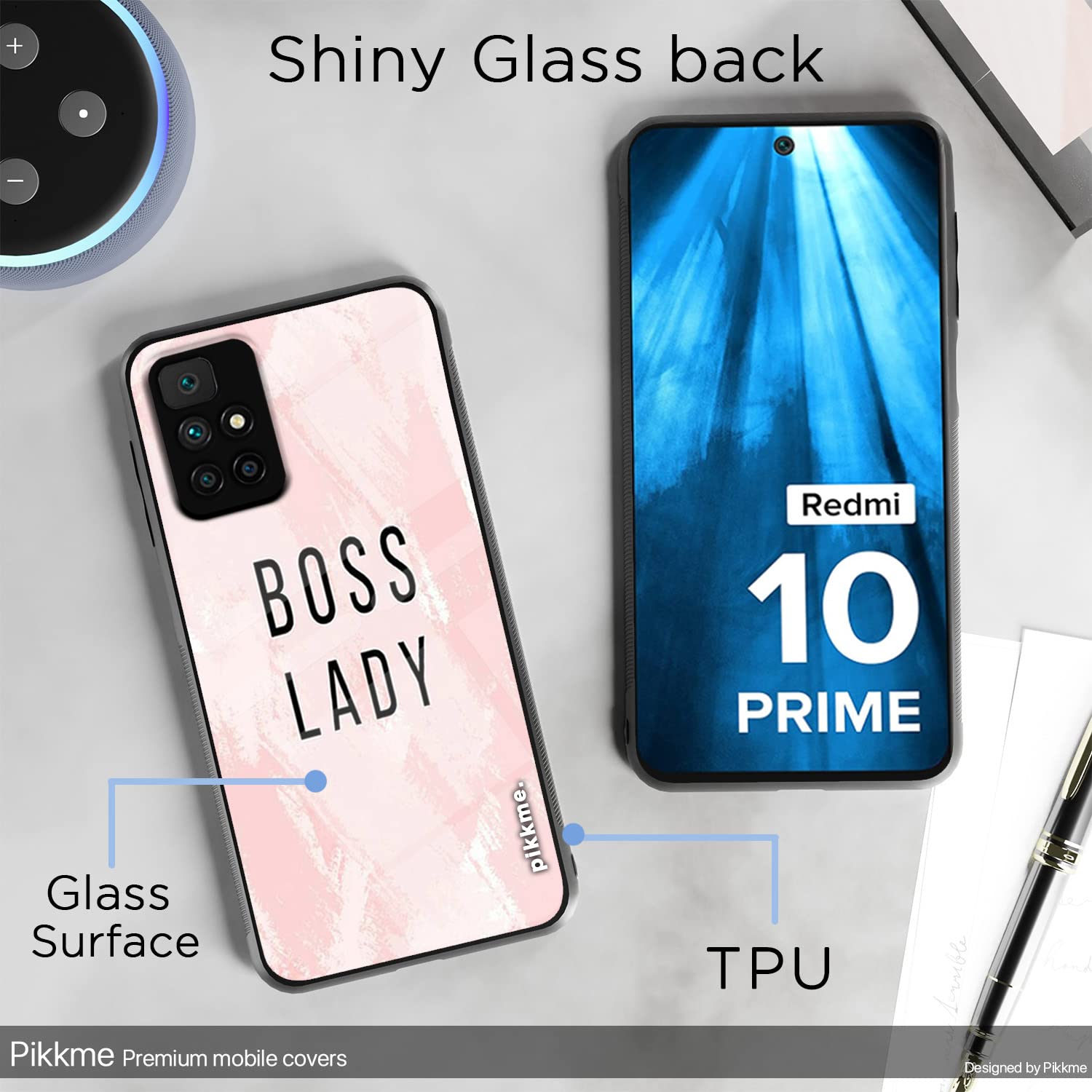 Redmi 10 Prime Hybrid mobile back cover by Pikkme – photo 3