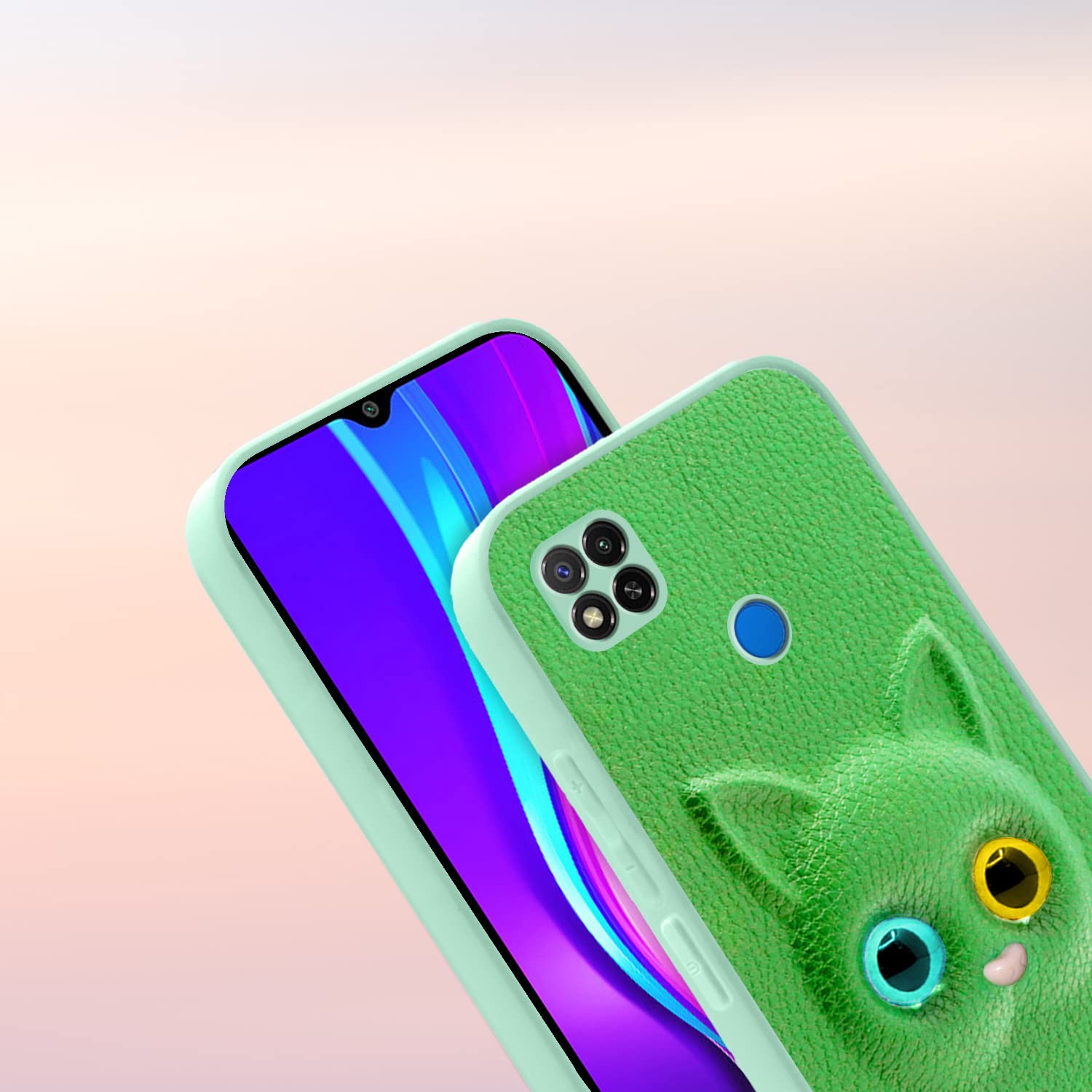 Pikkme green mobile back cover for Redmi 10A/9/9C, Poco C31 – photo 7