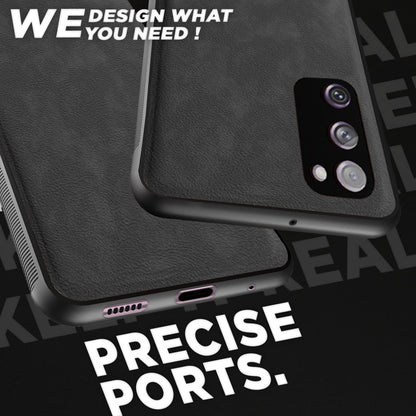 Grey Leather back cover for Samsung S20 FE/S20 FE 5G – Pikkme – photo 4
