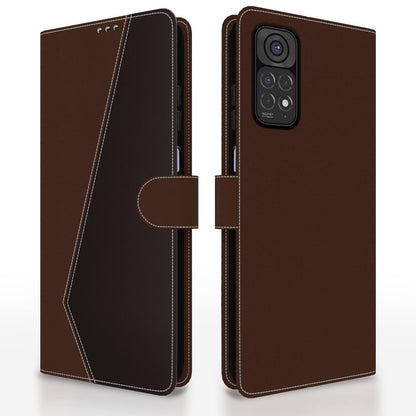 Pikkme brown & coffee mobile flip cover for Redmi Note 11/11s