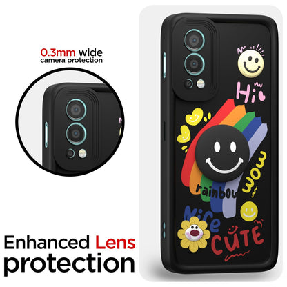 Pikkme black Soft Silicone phone cover for OnePlus Nord 2 5G – photo 5