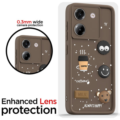 Pikkme brown mobile back cover for Poco M7 Pro 5G/3D – photo 5