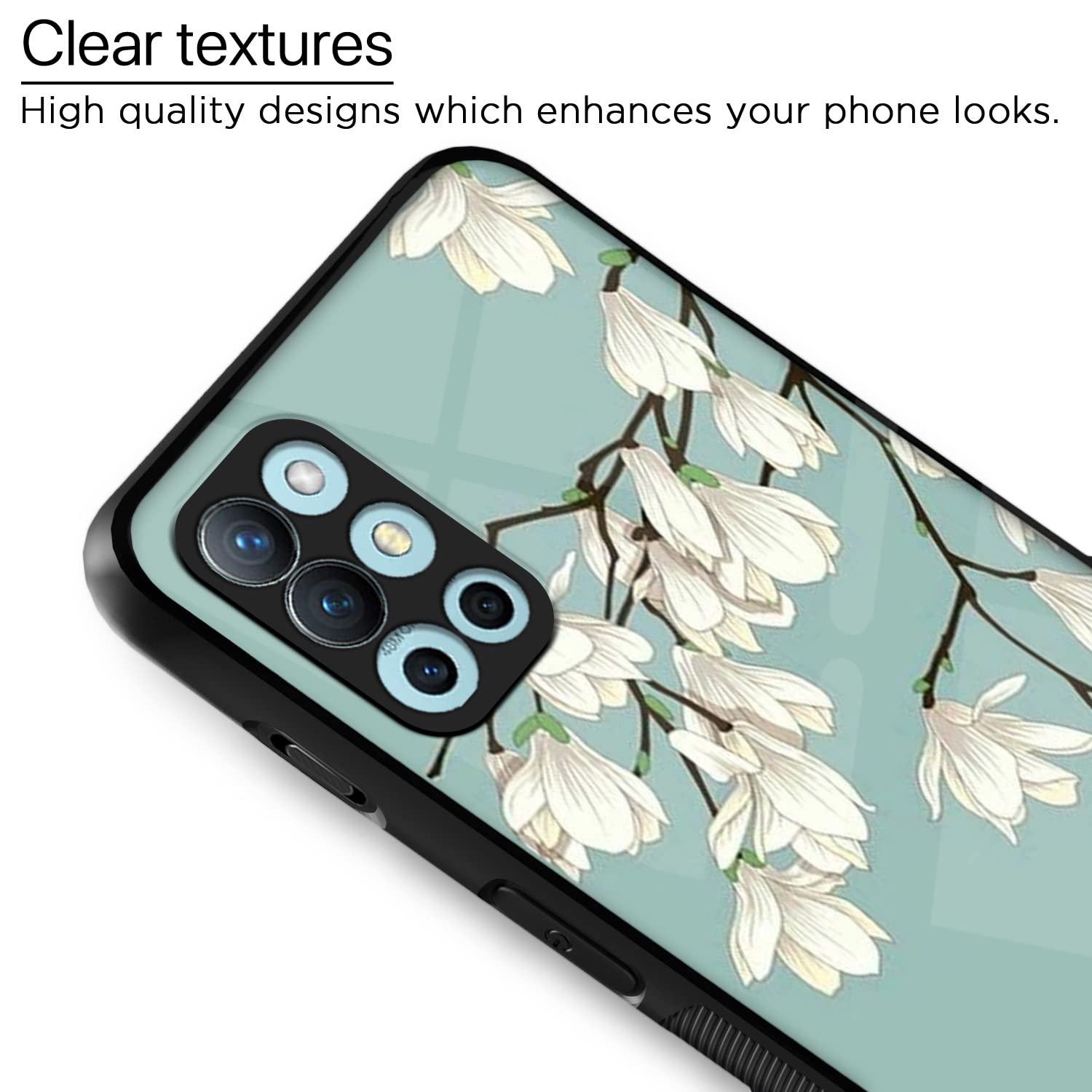 Flower Back cover for OnePlus 8T – Pikkme – photo 4
