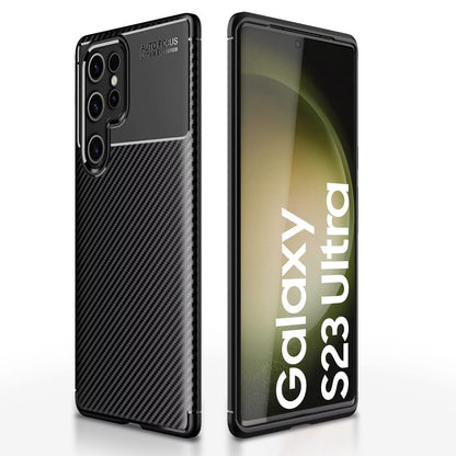 Pikkme Samsung S23 Ultra 5G Carbon black back cover