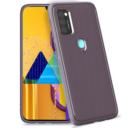 Pikkme Samsung M30s/M21/M21 2021 Chrome purple phone cover