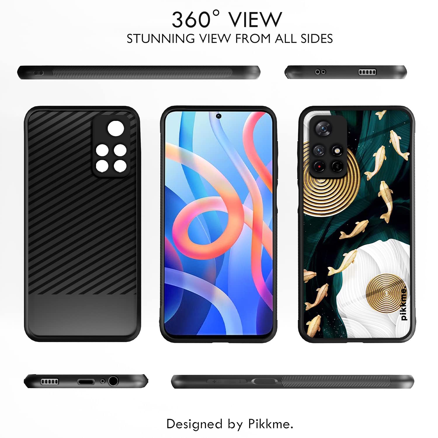 Pikkme Redmi Note 11T/Poco M4 Pro 5G Flower mobile back cover – photo 2
