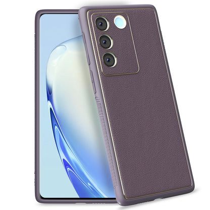 Pikkme Vivo V27/V27 Pro 5G Chrome purple mobile back cover