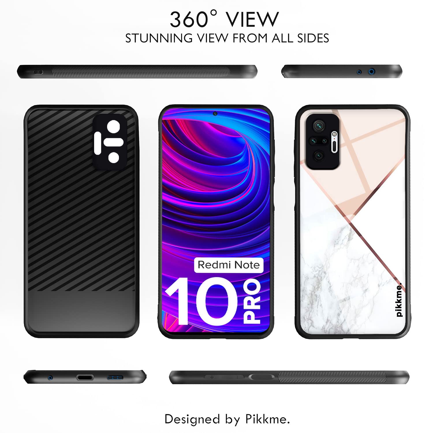Pikkme Hybrid mobile back cover for Redmi Note 10 Pro/Note 10 Pro Max – photo 2