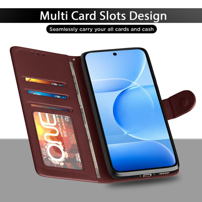 Pikkme brown Wallet wallet flip cover for Vivo S2 5G – photo 5