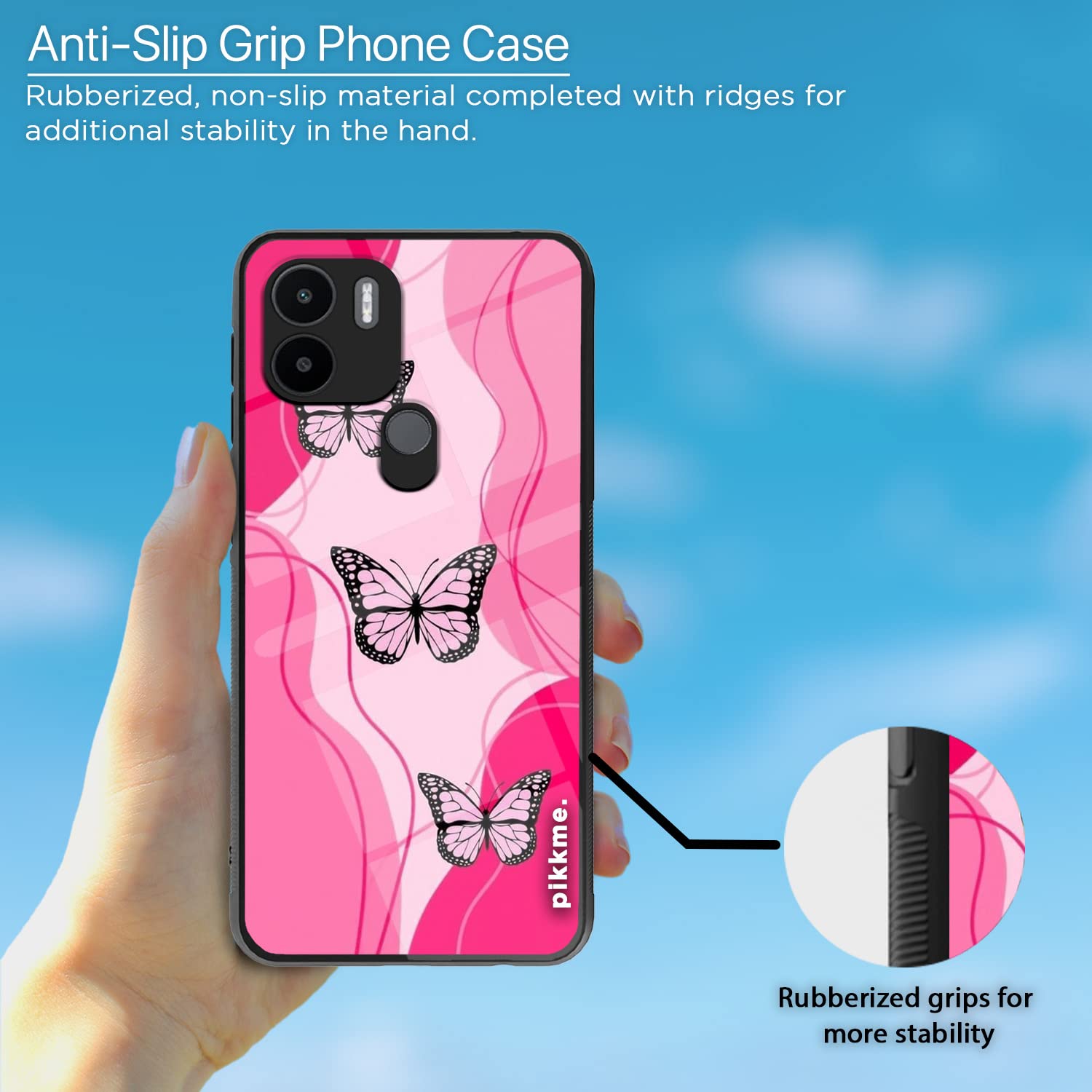 Pikkme Hybrid mobile back cover for Redmi A1 Plus/A2 Plus/Poco C50 – photo 5