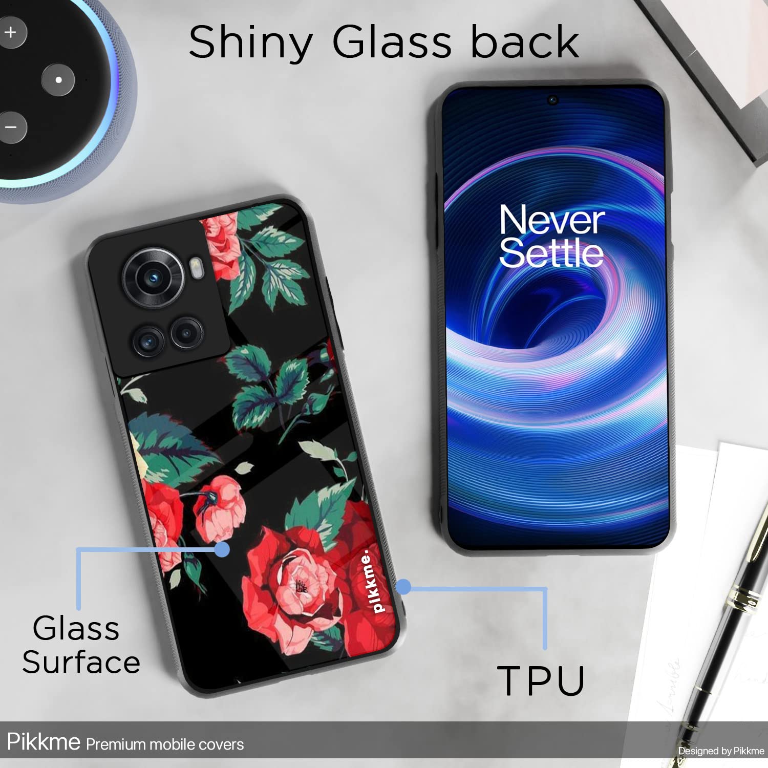 OnePlus 10R Flower mobile back cover by Pikkme – photo 3