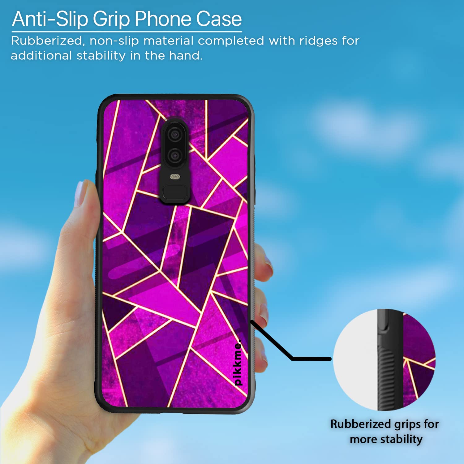 Hybrid Phone cover for OnePlus 6 – Pikkme – photo 5