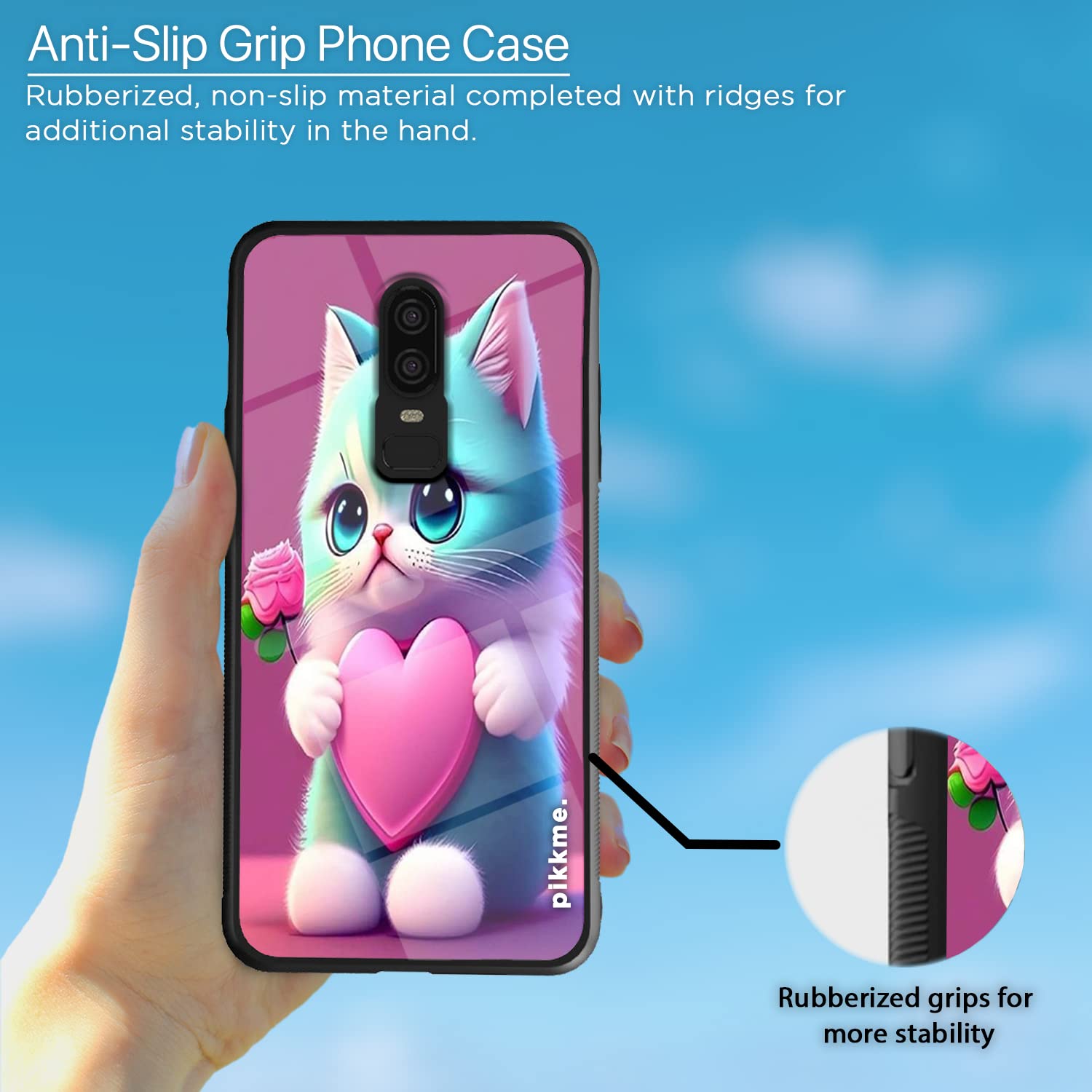 Pikkme OnePlus 6 Hybrid back cover – photo 5