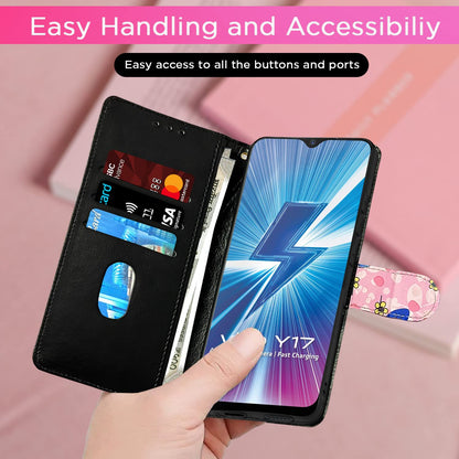 Pikkme pink flower flip case for Vivo Y12/Y15/Y17/U10 – photo 7