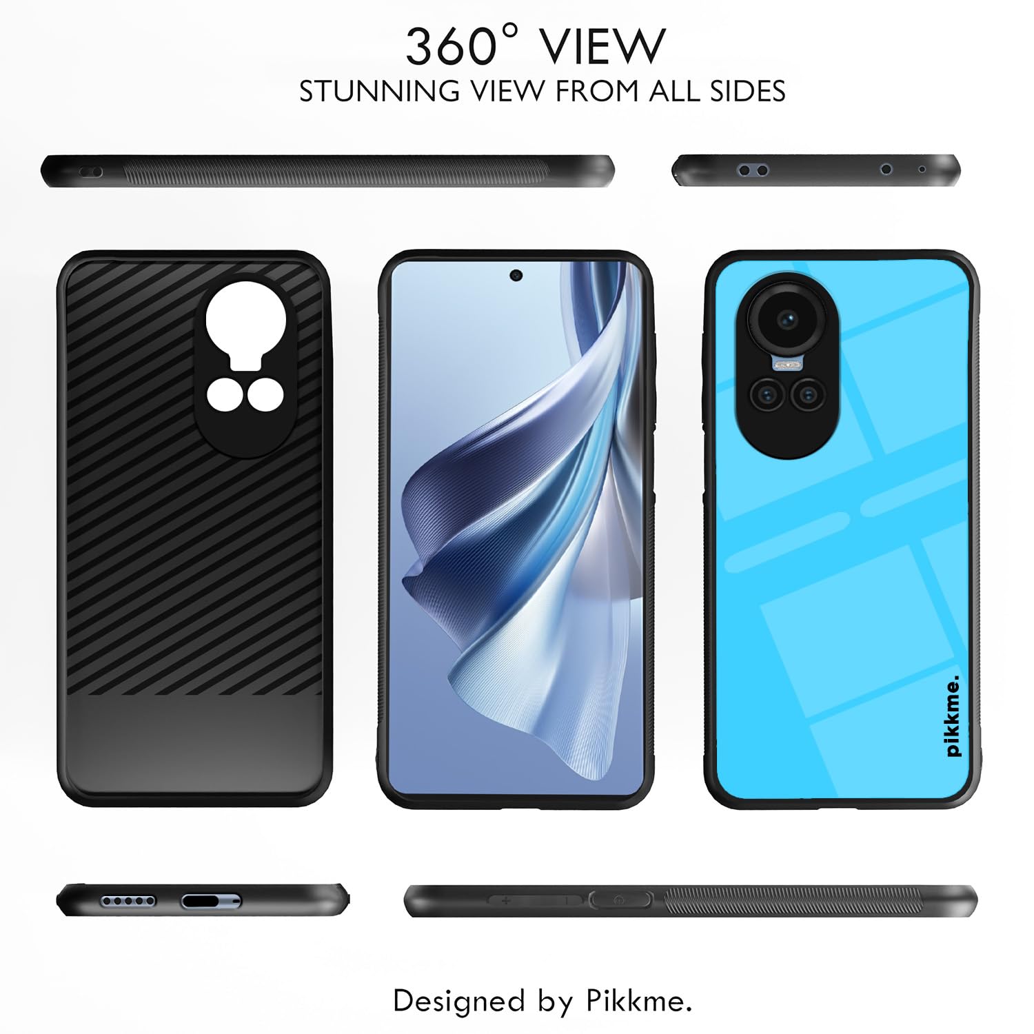 Pikkme Hybrid mobile back cover for Oppo Reno 10 5G – photo 2