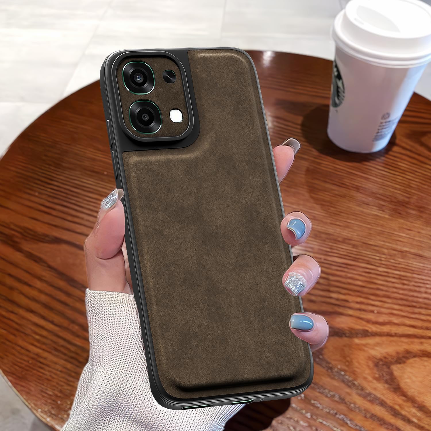 Oppo F31/F33 5G phone cover in coffee by Pikkme – photo 7