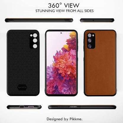 Samsung S20 FE/S20 FE 5G back cover in camel by Pikkme – photo 3