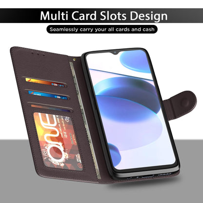 Realme C35 wallet flip cover in coffee by Pikkme – photo 5