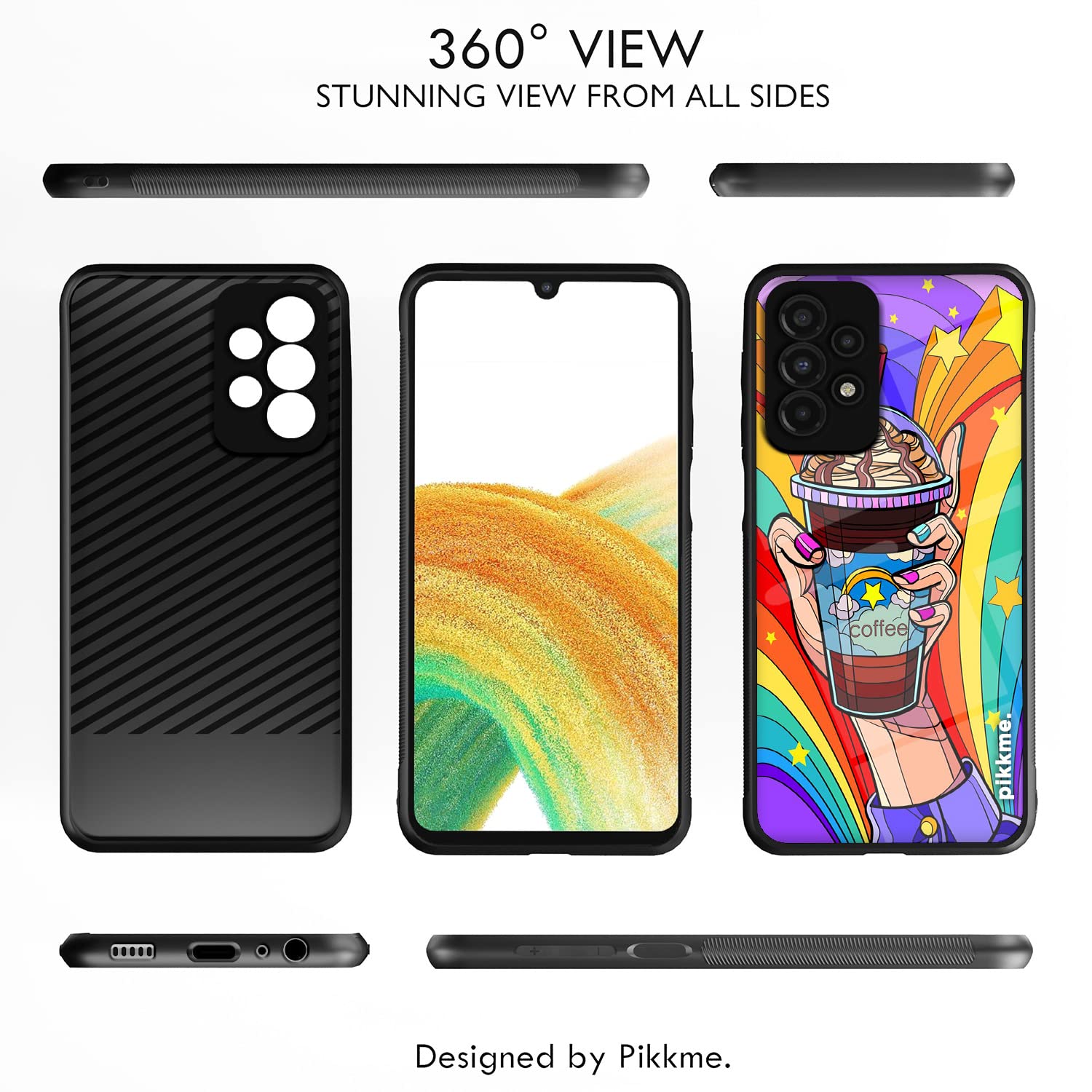 Pikkme Samsung A13 4G Hybrid mobile back cover – photo 2