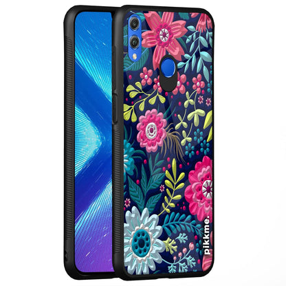 Honor 8X Flower mobile back cover by Pikkme