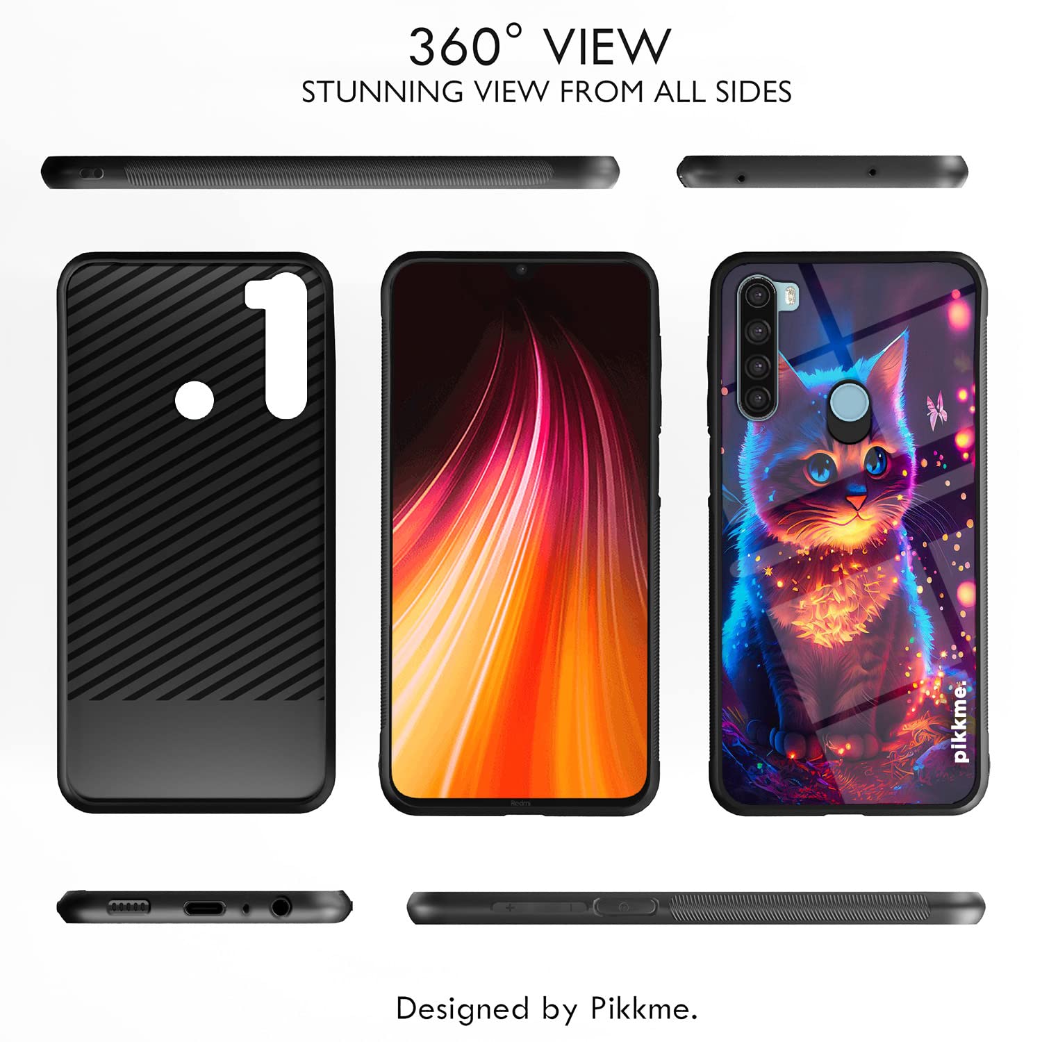 Cat Back cover for Redmi Note 8 – Pikkme – photo 2
