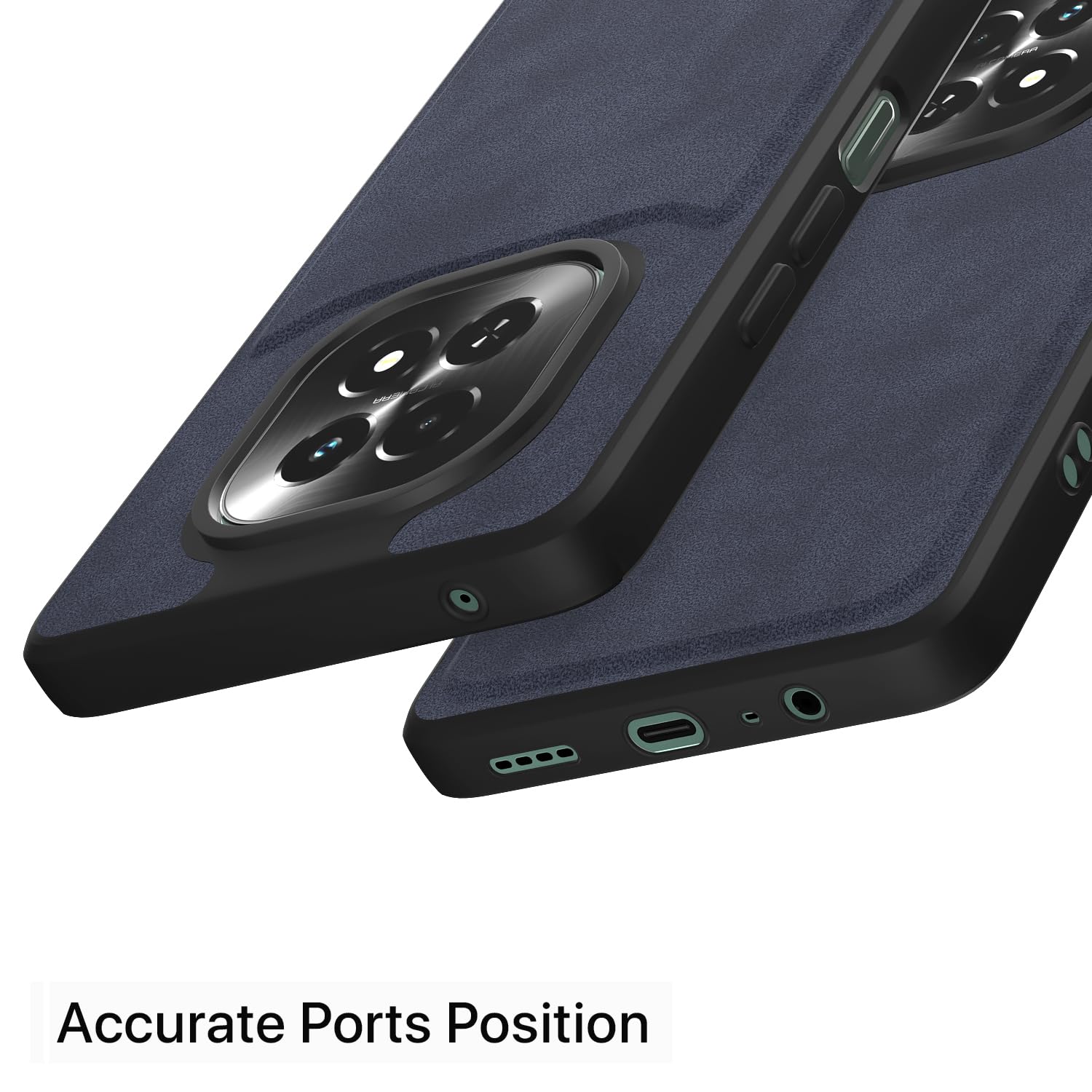 Realme C63 5G back cover in blue by Pikkme – photo 4
