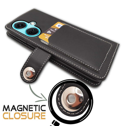 Pikkme OnePlus Nord CE 3 5G grey wallet flip cover – photo 3