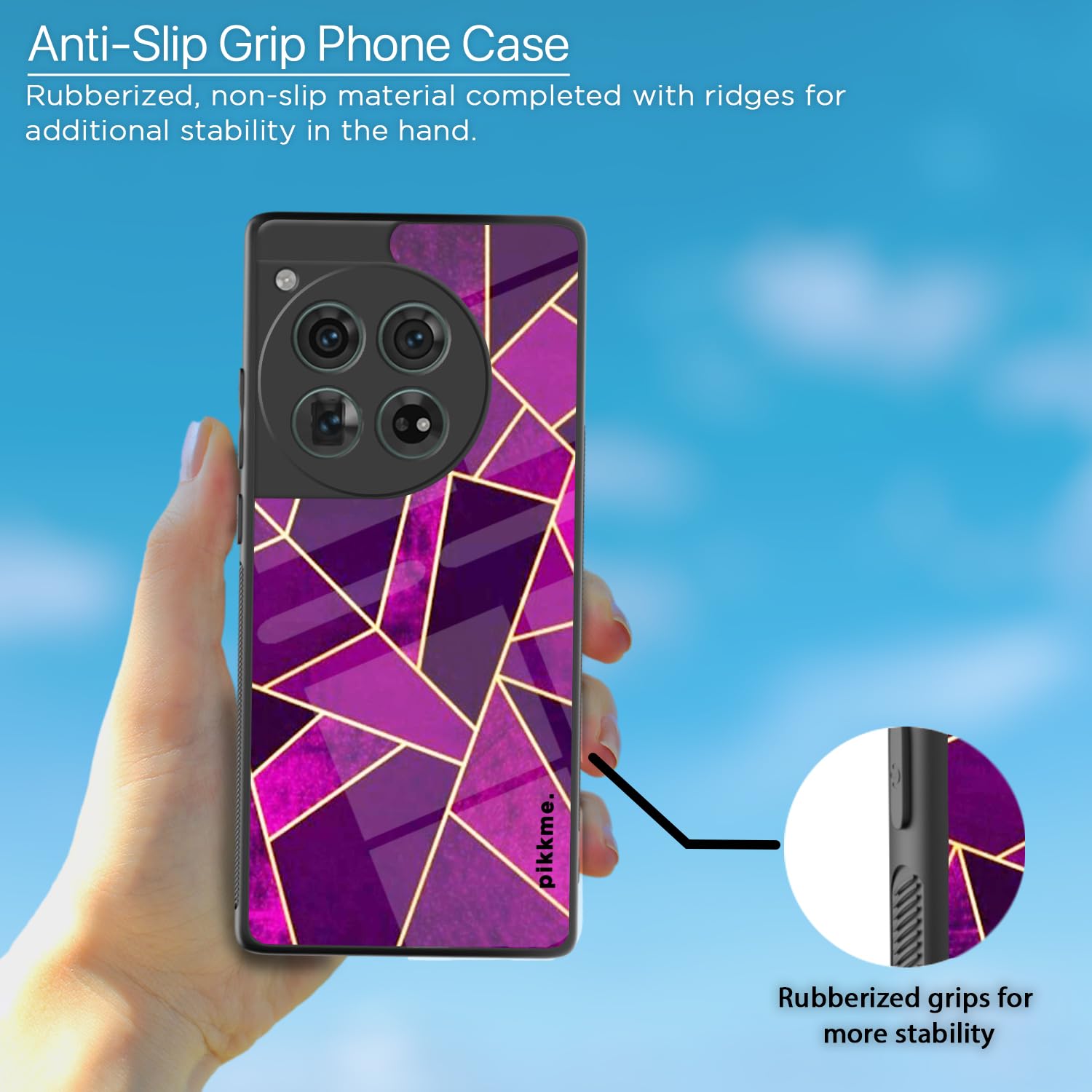 OnePlus 12R 5G Hybrid back cover by Pikkme – photo 5