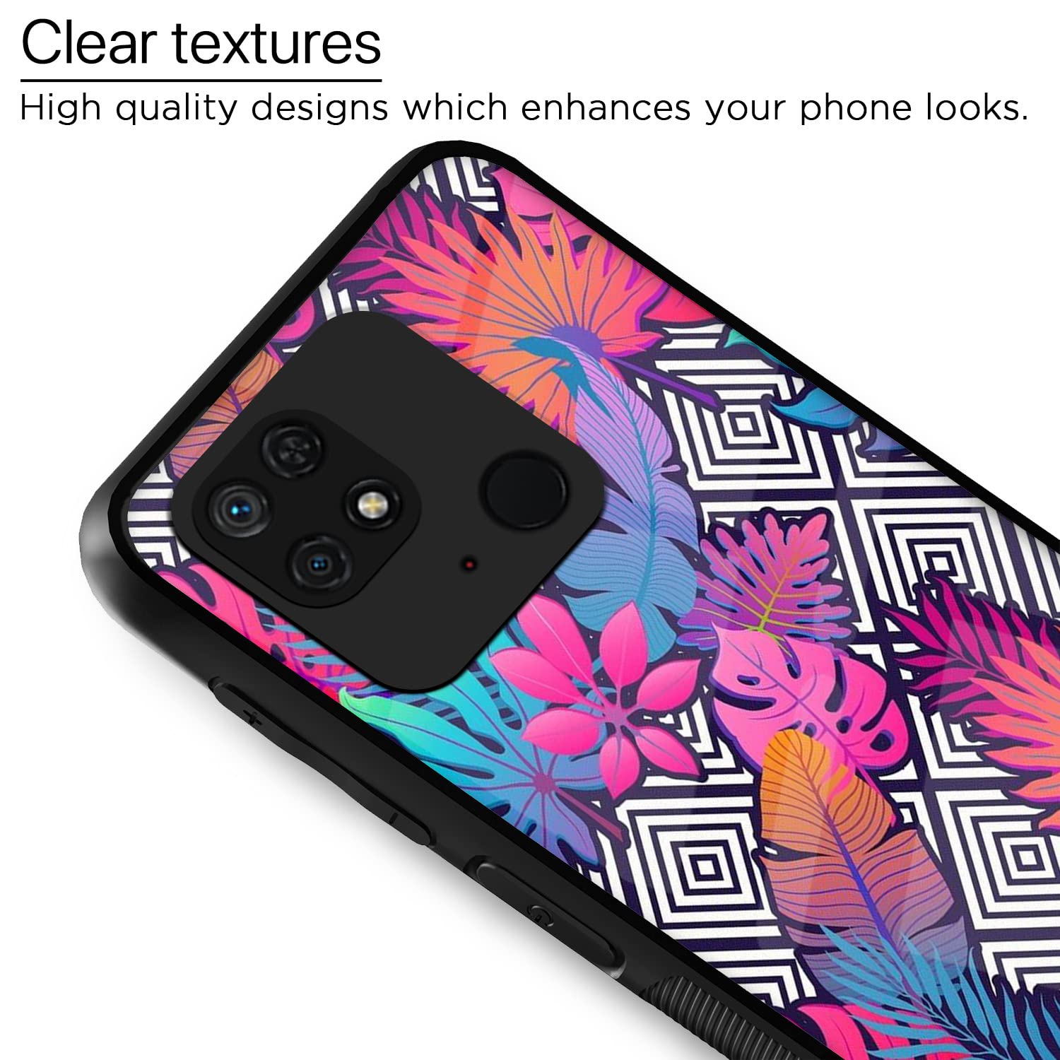 Flower Mobile back cover for Redmi 10/10 Power – Pikkme – photo 4