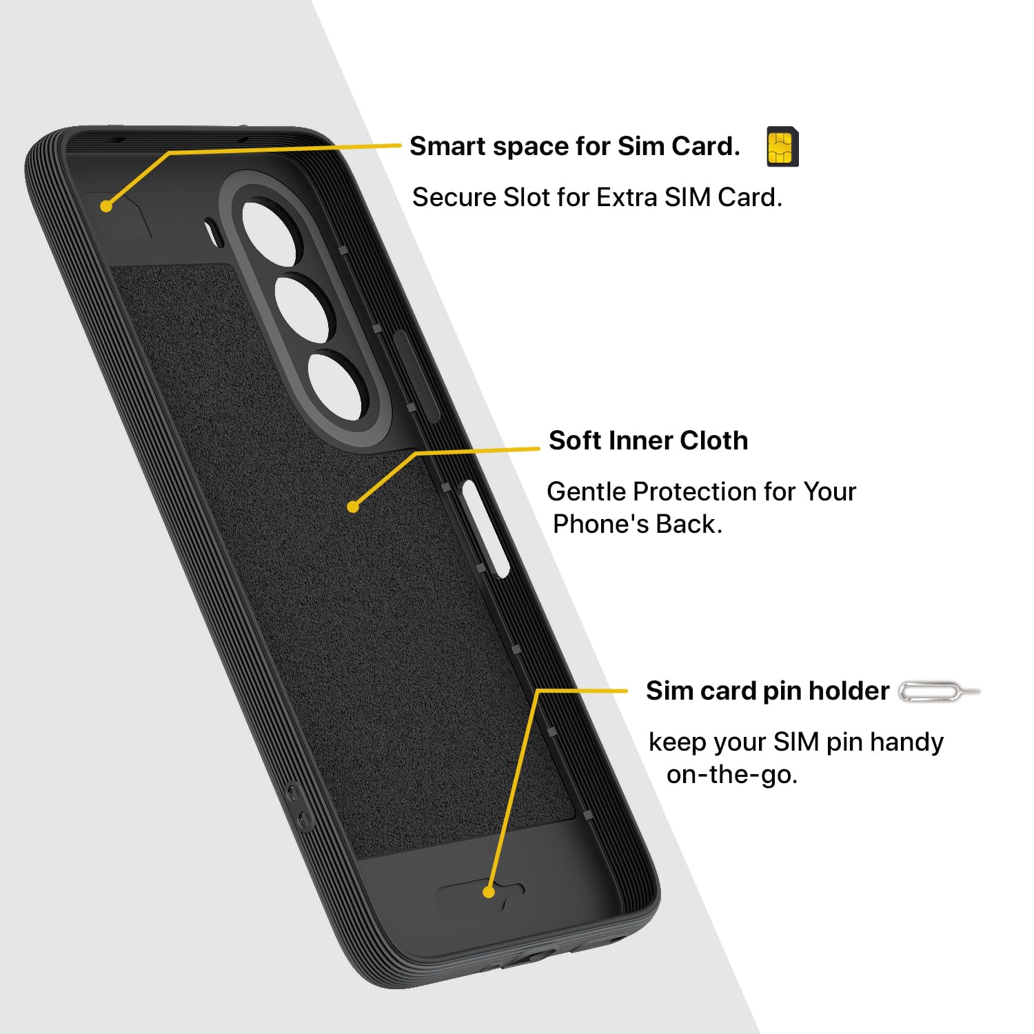Pikkme grey mobile back cover for Realme P4x 5G – photo 6