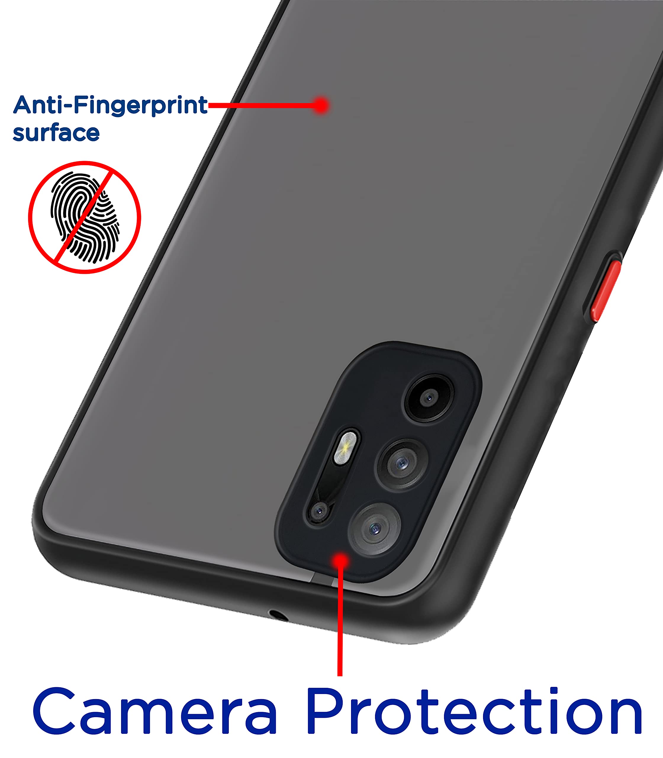 Pikkme Oppo F19 Pro Plus 5G black back cover – photo 2