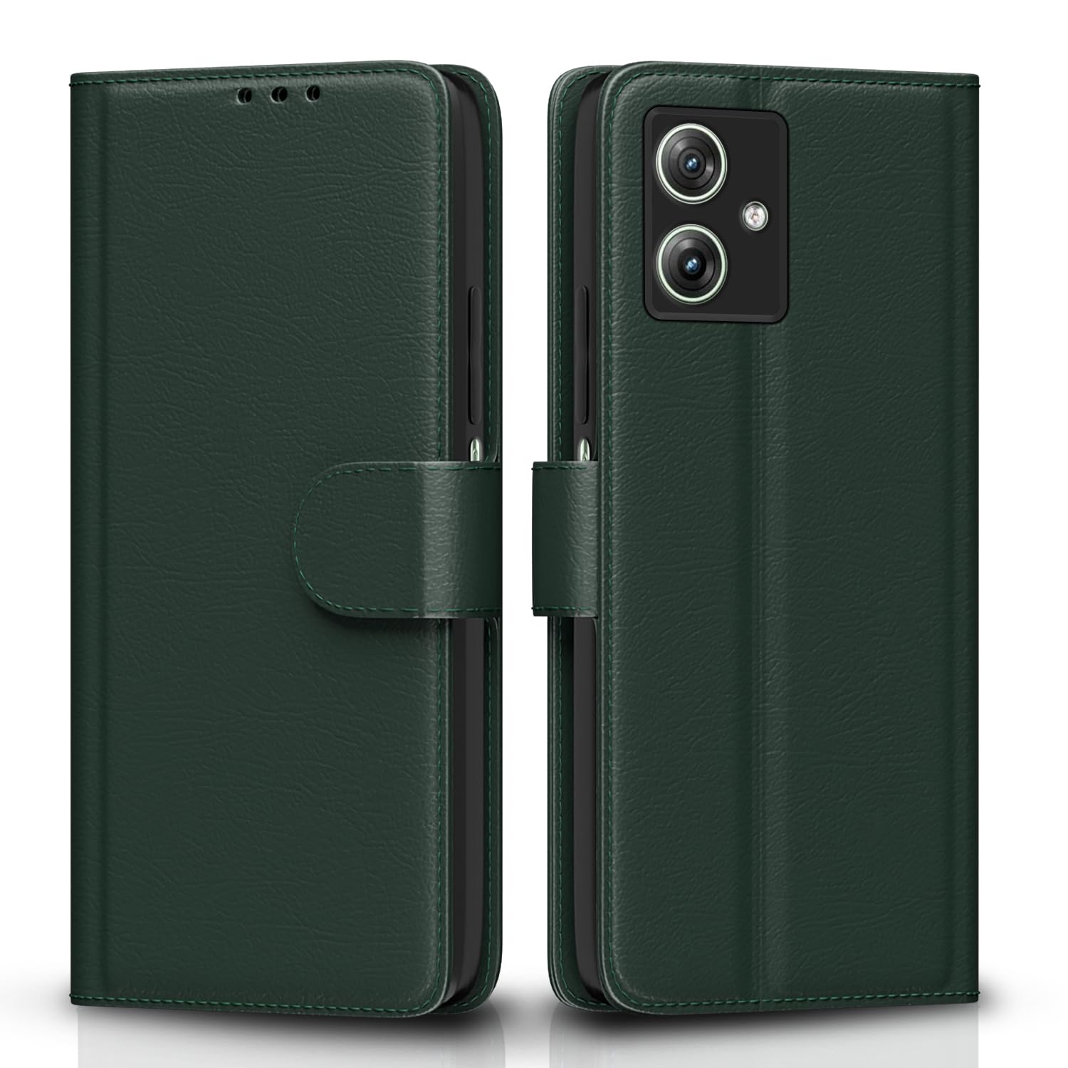 Pikkme Moto G54/G64 5G green flip cover