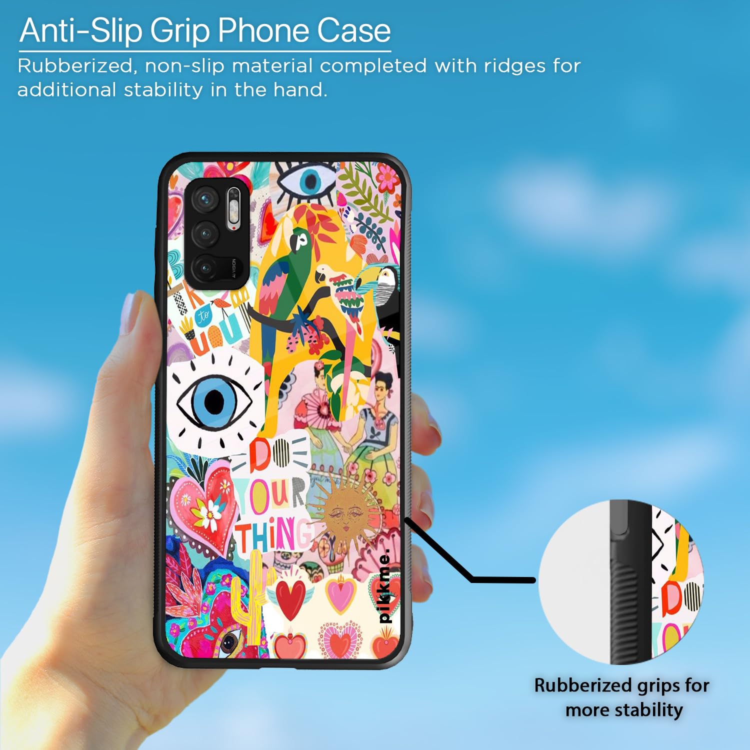 Redmi Note 10T/Poco M3 Pro 5G Flower back cover by Pikkme – photo 5