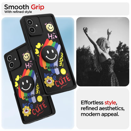Black back cover for Moto G54/G64 5G – Pikkme – photo 2