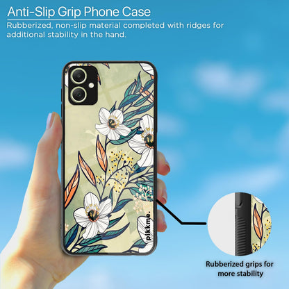 Samsung A05/M05/F05 Flower phone cover by Pikkme – photo 5